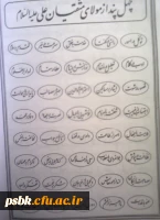 چهل نکته اخلاقی از حضرت علی علیه السلام