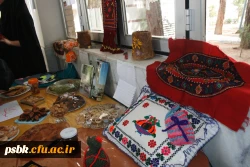 نمایشگاه صنایع دستی دانشجویان علوم تربیتی