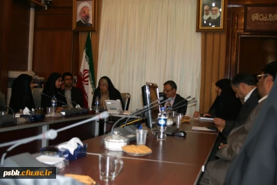 جلسه ی استانداری در مورد فضا و مکان مناسب برای دانشجویان انتقالی و جدیدالورود