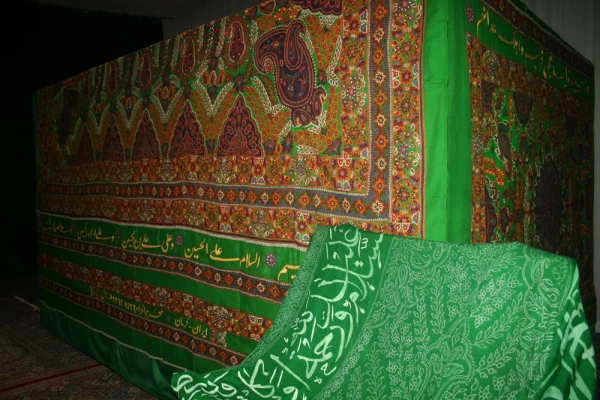 مراسم اختتامیه پته مرقد مطهر ابا عبدالله الحسین علیه السلام