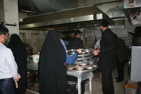 مراسم اختتامیه پته مرقد مطهر ابا عبدالله الحسین علیه السلام