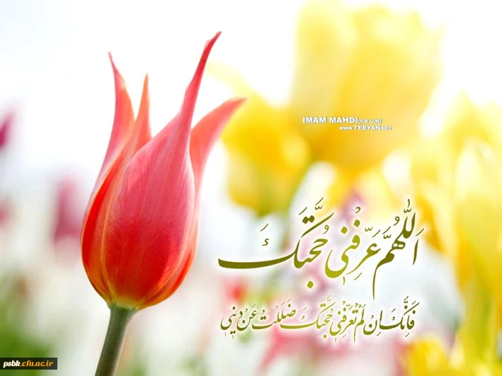 دیریست که ما منتظر روی تو هستیم / ما بند نجابت به تن اسم تو بستیم
دیریست که دلداده ما خانه نشین است / جای قدمش بوسه به صد چاک زمین است . . .
یا مهدی ادرکنی