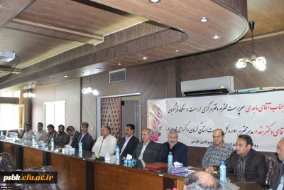 جلسه تکریم و معارفه مسئولان حراست
پردیس های خواجه نصیرالدین طوسی و شهید باهنر کرمان