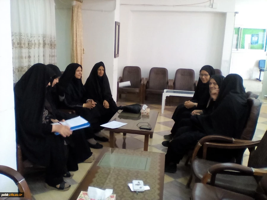 جلسه برنامه ریزی برای امتحانات ترم دوم