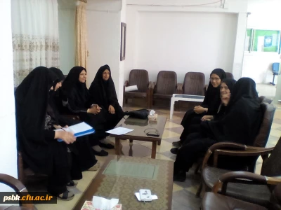 برگزاری جلسه برنامه ریزی برای امتحانات 

در دفتر اساتید پردیس شماره1