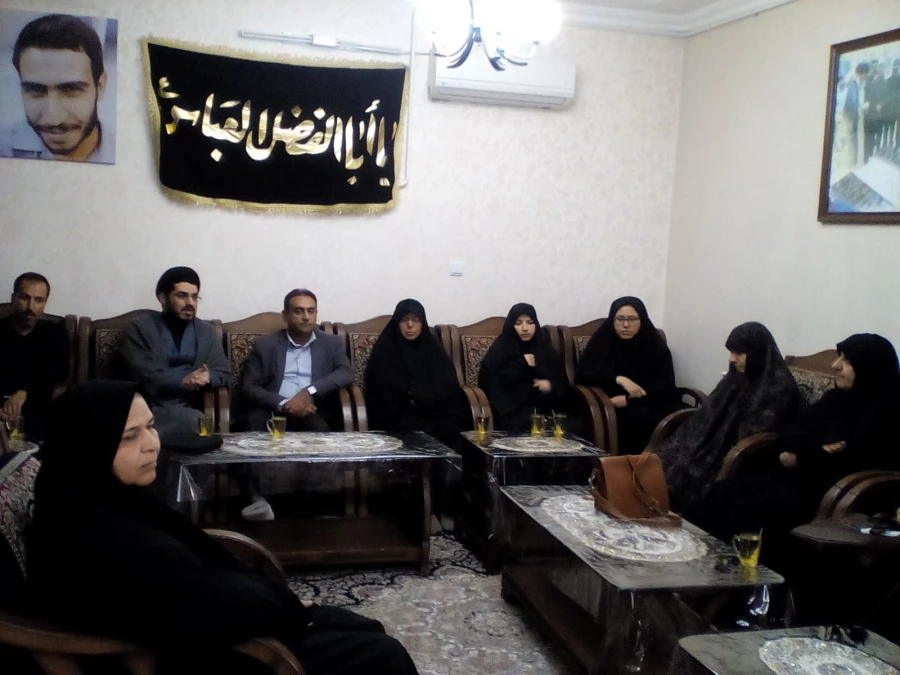 دیدار از خانواده شهید عبدالمهدی مغفور ی