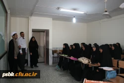 بازدیدمدیریت استانی از کلاسهای درس پردیس