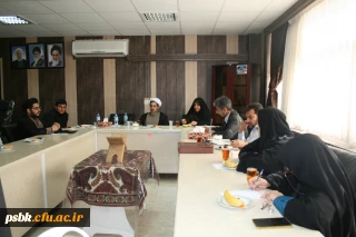 برگزاری جلسه شورای فرهنگی استانی  

در دفتر ریاست پردیس شهیدباهنر