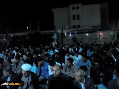 برگزاری مراسم شب وداع با دو شهید گمنام دوران دفاع مقدس در دانشگاه فرهنگیان پردیس شهید باهنر استان کرمان