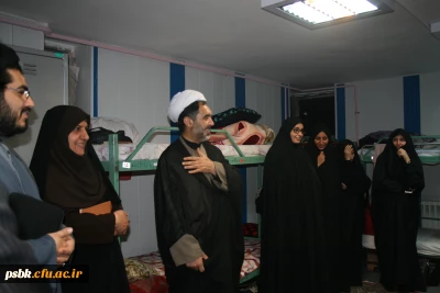 بازدید مدیریت استانی جناب آقای دکتر توان و همراهان از خوابگاههای دانشجویی پردیس شهید باهنر و نشست دوستانه و جلسه پرسش و پاسخ  با دانشجو معلمان