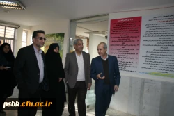 بازدیدآقای آقا خانی مدیر کل امور دانشجویی دانشگاه مرکزی  وهمراهان ازپردیس شهیدباهنر کرمان