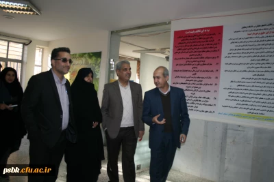 بازدید آقای آقا خانی مدیر کل امور دانشجویی دانشگاه مرکزی وهمراهان  از پردیس شهیدباهنر کرمان