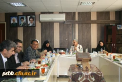 بازدیدآقای آقا خانی مدیر کل امور دانشجویی دانشگاه مرکزی  وهمراهان ازپردیس شهیدباهنر کرمان