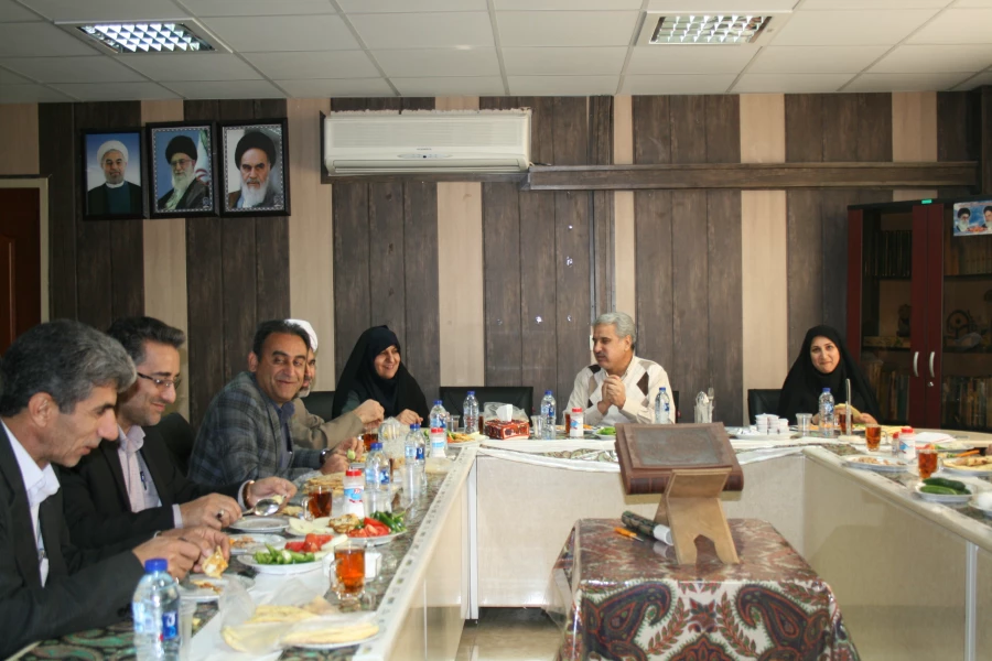 بازدیدآقای آقا خانی مدیر کل امور دانشجویی دانشگاه مرکزی  وهمراهان ازپردیس شهیدباهنر کرمان