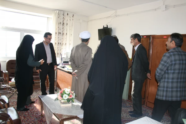بازدیدآقای آقا خانی مدیر کل امور دانشجویی دانشگاه مرکزی  وهمراهان ازپردیس شهیدباهنر کرمان