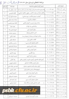 دروس تحت نظر