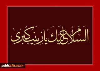 زینب علیها السلام الگوی حضور