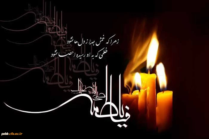 در جهان تا زنده ام گویم ثنای فاطمه / دست حاجت می برم سوی خدای فاطمه
گر برای درد بی درمان مداوا طالبی / رایگان درمان کند دارالشفای فاطمه . . .
ایام شهادت حضرت فاطمه الزهرا(س) تسلیت باد