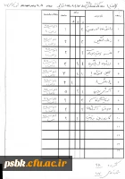 واحد های نیمسال دوم کلیه گروهها 6