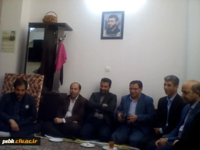 دیدار با خانواده شهید عبدالله زاده