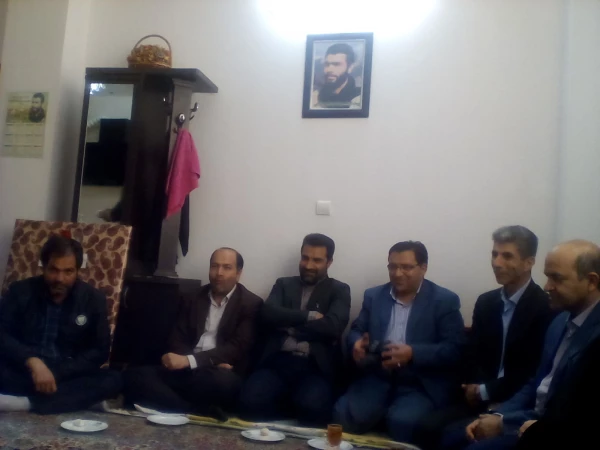 دیدار با خانواده شهید عبدالله زاده