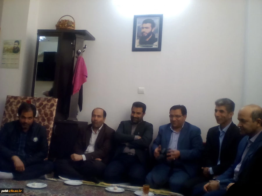 دیدار با خانواده شهید عبدالله زاده