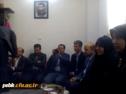 دیدار با خانواده شهید عبدالله زاده