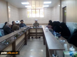 برگزاری جلسه ستاد اقامه نماز در دفتر آقای دکتر توان مدیریت استانی