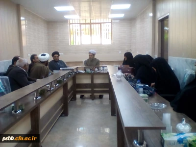 برگزاری جلسه ستاد اقامه نماز در دفتر آقای دکتر توان مدیریت استانی