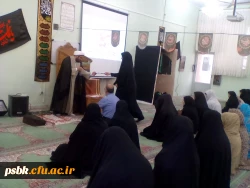 برگزاری نمازجماعت همراه با اهدا جوایز به نفرات  برگزیده مسابقه پیامکل به مناسبت ایام فاطمیه سلام الله علیها