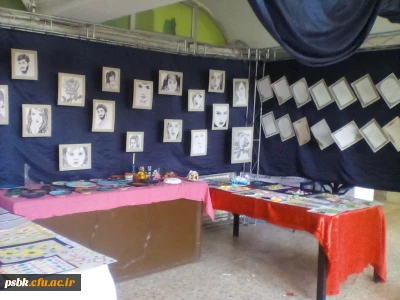 نمایشگاه دستاوردهای هنری دانشجومعلم پردیس شهید باهنر
