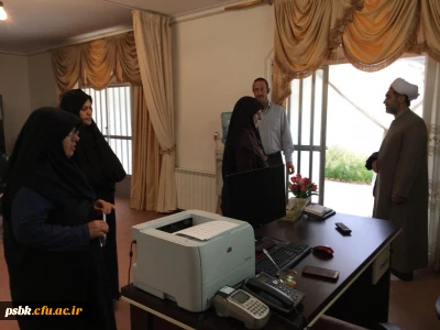 بازدید ریاست دانشگاه فرهنگیان کرمان از پردیس شهید باهنر