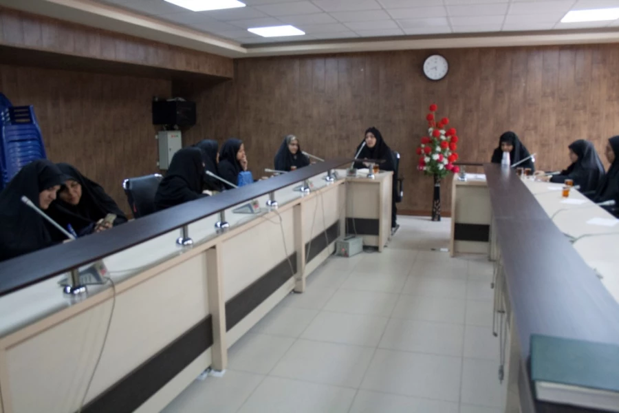 جلسه دبیران تشکل ها ، انحمن  ها  وکانونهای پردیس شهید باهنر با ریاست پردیس سرکار  خانم دکتر سالاری دوم مهرماه 97