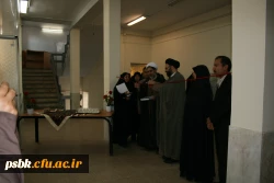 حضور حجه الاسلام دادگر مسئول نهاد رهبری دانشگاه مرکزی و همراهان د رپردیس شهید باهنر