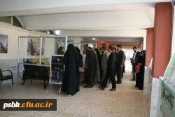 حضور حجه الاسلام دادگر مسئول نهاد رهبری دانشگاه مرکزی و همراهان د رپردیس شهید باهنر