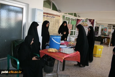 برگزاری ایستگاه قرآنی به مناسبت هفته قرآنی توسط  کانون قرآن و عترت دانشگاه  همراه با بازدید مسئول نهاد رهبری دانشگاه مرکزی جناب حجه الاسلام دادگر از این ایستگاه