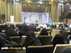 شرکت دانشجو معلمان و همکاران فرهنگی و نهاد در اجلاس سراسری نماز