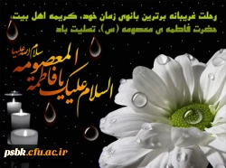 وفات حضرت معصومه سلام ا لله علیها تسلیت باد