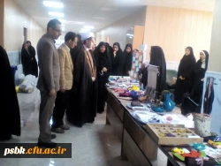 نمایشگاه تولیدات هنری دانشجو معلمان پردیس شماره 2
نمایشگاه محصولات حجاب و عفاف 
نمایشگاه پوستر و بنر حجاب وعفاف