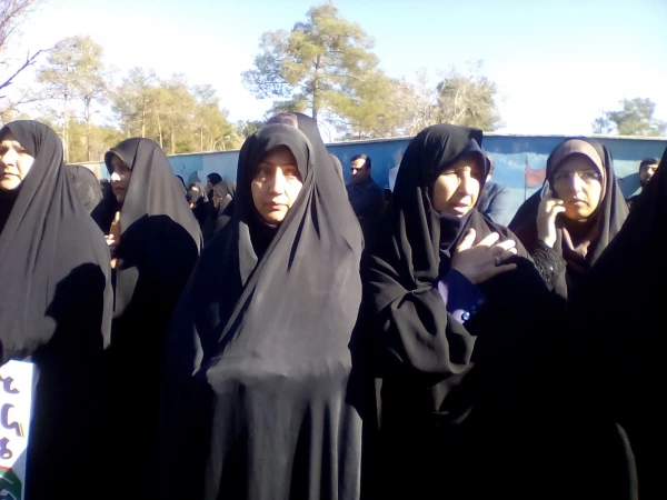 شرکت در مراسم نهم دی ما ه روز میثاق با آرمان های انقلاب اسلامی و ولایت