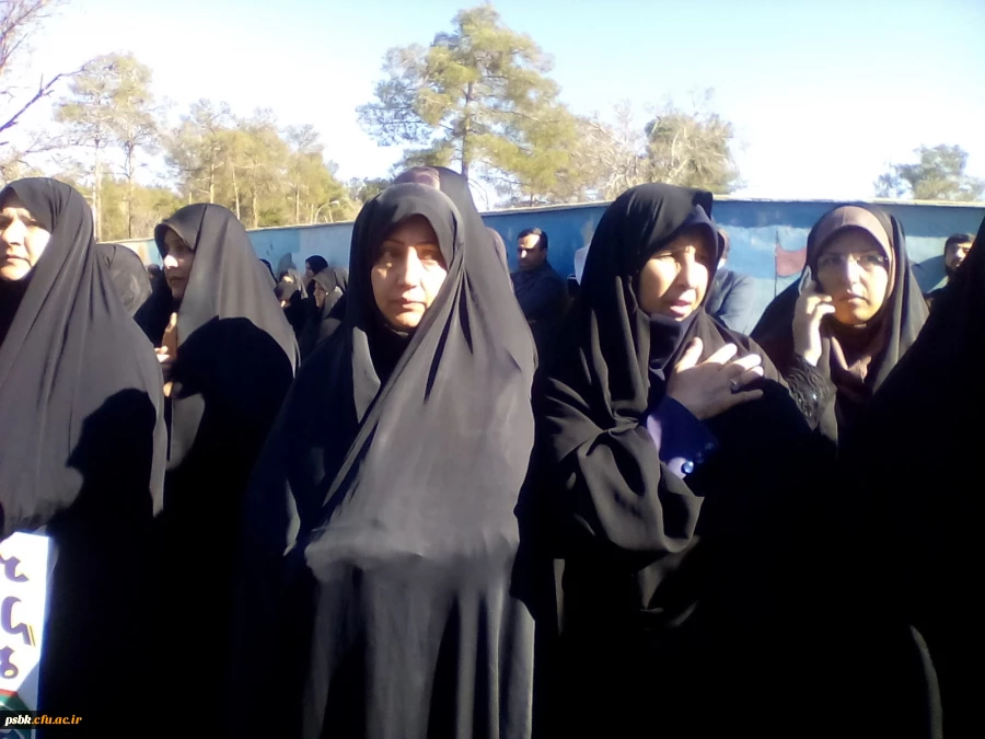 شرکت در مراسم نهم دی ما ه روز میثاق با آرمان های انقلاب اسلامی و ولایت