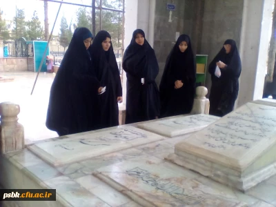 درایام دهه مبارک فجر زیارت قبور شهدای گمنام - همکاران ودانشجویان پردیس شهید باهنر کرمان