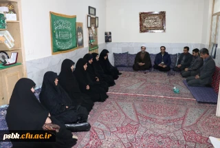 دیدار با خانواده شهید لنگری زاده از شهدای مدافع حرم