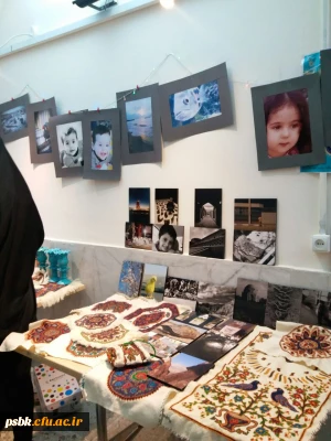 برگزا ری نمایشگاه  ارائه آثار هنری دانشجویان ورودی 94 و97 در سالن اموزشی دانشگاه فرهنگیان 
شامل نقاشی ، پته دوزی . هکس و نقاشی روز سفال . نمد دوزی