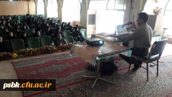 برکزاری کارگاه تغذیه و سبک زندگی باحضور رئیس هیات پزشکی ورزشی استان کرمان جناب آقای دکتر جمالی زاده در پردیس شماره 2 برگزار گردید