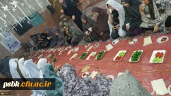 برگزاری برنامه ا فطاری در نمازخانه پردیس شماره 2 با همکاری دانشجو معلمان عزیز