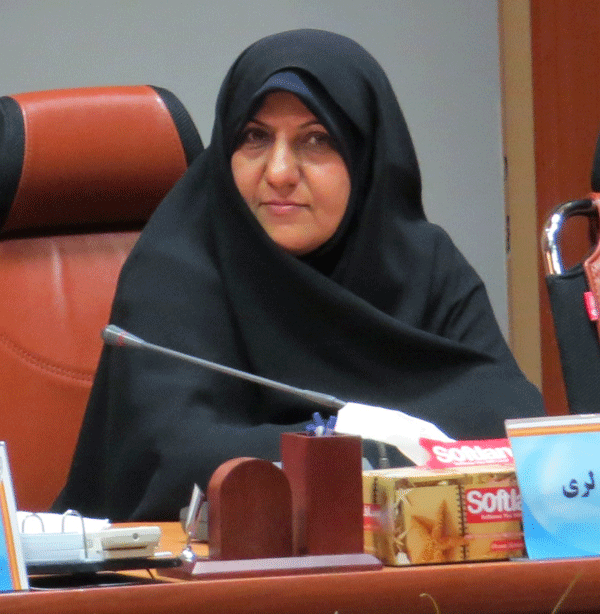 سرکار خانم دکتر ایرانمنش ریاست محترم پردیس شهید باهنر 

عضو شورای شهر کرمان